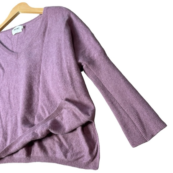 NOTSHY Faustine V-Neck Cashmere Poncho Sweater size S/M - Picture 2 of 13